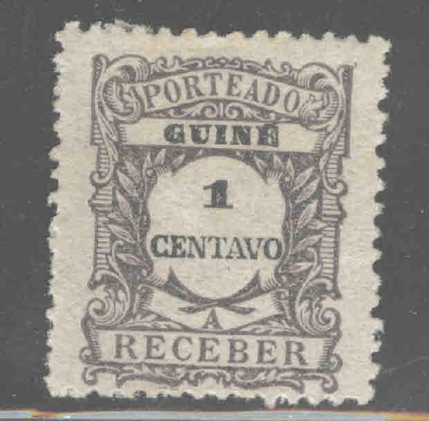 Portuguese Guinea  Scott J31 MH* postage due