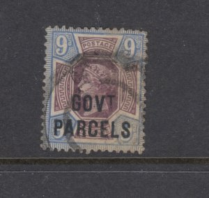 UNITED KINGDOM  #O42 parcel overprint Fine