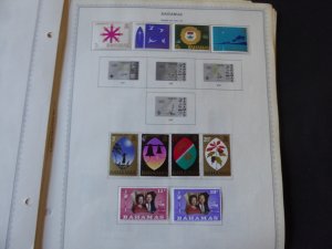 Bahamas 1884-1991 Stamp Collection on Album Pages