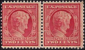 #367 Mint,DG,NH... Pair... SCV $19.00