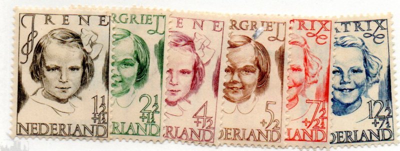 NETHERLANDS B164-9 MH SCV $2.60 BIN $1.30 CHILD