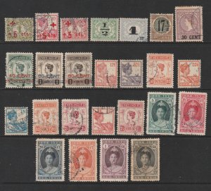 Netherlands Indies a small lot of earlies