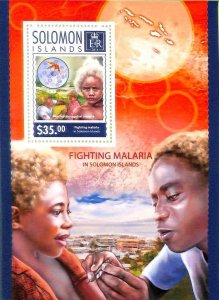 A8542 - SOLOMON - Stamp Sheet - 2014 DISEASE MALARIA