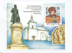 MOLDOVA - 1999 - Princes of Armenia - Perf Souv Sheet - M L H