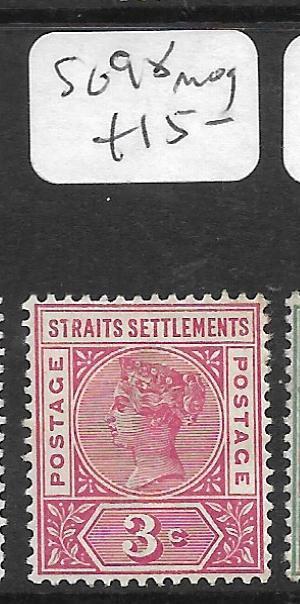 MALAYA STRAITS SETTLEMENTS (P0905B) QV  3C  SG 98  MOG