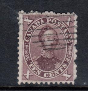 Canada #17e Used Fine - Very Fine