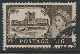 Great Britain  SG 595a SC# 371 Used  Wilding definitive  BW Printing