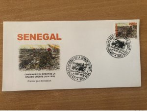 Senegal 2014 FDC Mi. Bl. 108 WWII World War One RARE stamp-