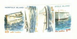 NORFORK ISLAND 740-43 MNH CV $6.00 BIN $3.50