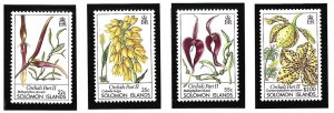 SOLOMON ISLANDS  1989 Orchids