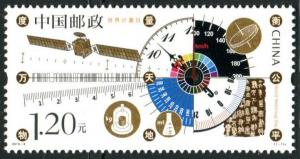 PR China 2015-9 World Metrology Day Stamp MNH