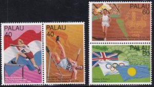 US 397-400 Trust Territories Palau NH VF Atlanta '96 (2 pr.)