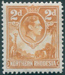 Northern Rhodesia 1938 2d yellow-brown SG31 unused