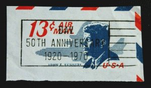 US Stamp Sc# UC39 SON Slogan Cancel DAV 50th Anniversary 1920-1970