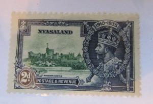 1935 Nyasaland SCOTT #48 WINDSOR CASTLE MNH stamp