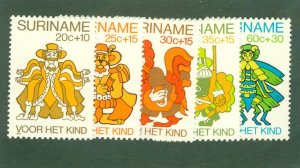SURINAM B271-5 MH BIN $2.00
