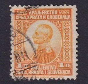 Yugoslavia   #10  used 1921  King Peter I  1d