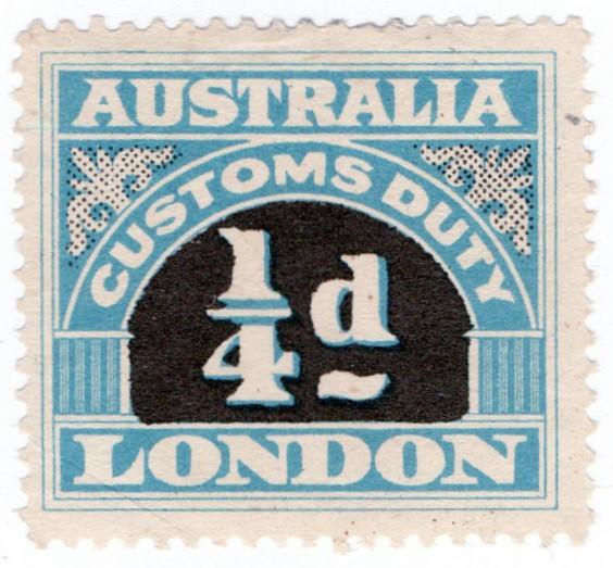 (I.B) Australia Revenue : Customs Duty ¼d