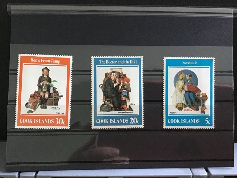 Cook Islands Norman Rockwell mint never hinged   stamps R31797