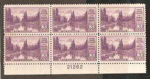 #742 MT Rainier Plate Block 
