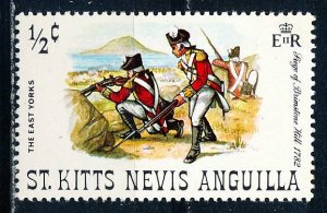 St Kitts-Nevis #245 Single MH