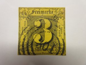 German States THURN and TAXIS Scott 7 USED Lot11 Cat $30