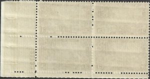 # 802 MINT NEVER HINGED ( MNH ) PLATE BLOCK VIRGIN ISLANDS