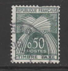 France Sc # J82 used (BBC)