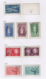 Ireland #124-193 VF used  1943-63 complete  Various Scenes