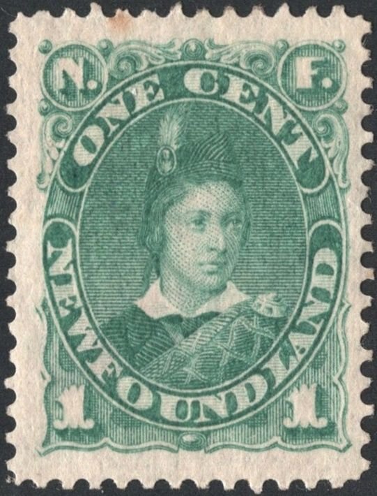 Newfoundland SC#45 1¢ King Edward VII (Prince of Wales) (1897) MDG