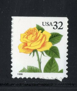 3049 * YELLOW ROSE * U.S. Postage Stamp   MNH   ^