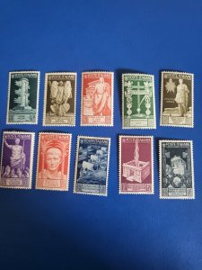 Stamps Italy Scott #377-86 hinged