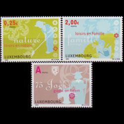 LUXEMBOURG 2003 - Scott# 1118-20 Gardeners Set of 3 NH