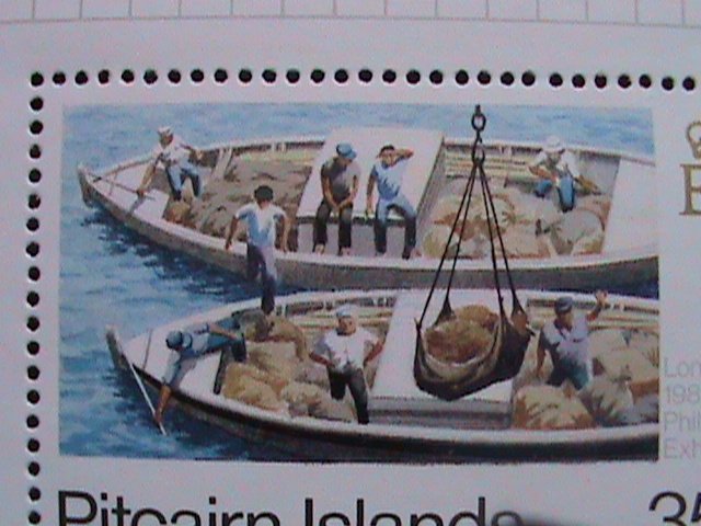 PITCAIRN ISLANDS-1980 SC# 192- LONDON'80 INTERNATIONAL STAMP SHOW MNH S/S VF