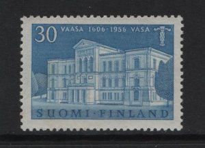 Finland    #342  MNH   1956    Town hall  Vasa