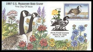 #RW64 Canada Goose Collins FDC