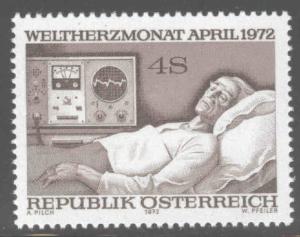 Austria Scott 919  MNH** 1971  world health stamp