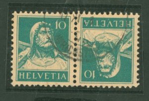 Switzerland #168D Used Single