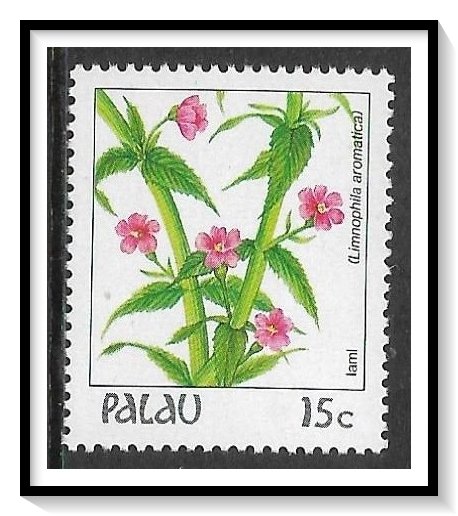 Palau #131 Indigenous Flowers MNH