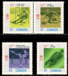 Canada - #1195 - 1198 Olympics set/4 - MNH