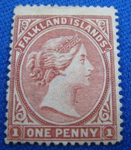 FALKLAND ISLANDS 1886  -  SCOTT # 7a  USED   (f4)