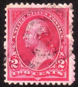 1894, US 2c, Washington, Used, Sc 250