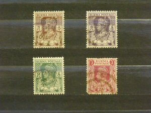 7073   Burma   Used # 51, 52, 53, 56                  CV$ 10.50