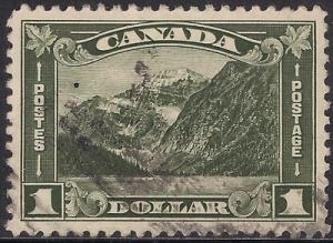 Canada # 177  Used  VF  light   cancel Cat $ 40