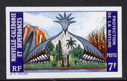 New Caledonia 1974 Nature Conservation imperf proof from ...