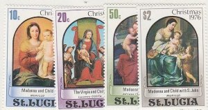 ST LUCIA #409-12 MINT NEVER HINGED COMPLETE