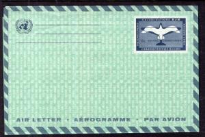 UN New York UC5a Postal Stationary Unused VF
