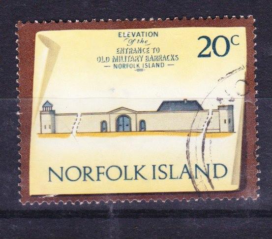Norfolk Island 1973 Historic Buildings 20c used