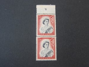 New Zealand 1954 Sc 297 MNH