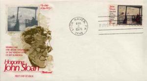 United States, First Day Cover, Art